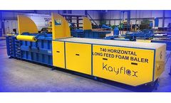 KME - Model T40 - Horizontal Baler Semi Automatic