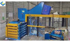T50 Horizontal Baler With Bin Tip - Video
