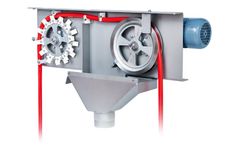 Removal of floating fat from waste water in the food industry