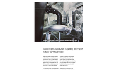 Waste Gas Catalysis Brochure