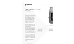 MultiCut - Model PKS-D 1000 - Plastic Pumping Stations - Brochure