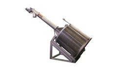 TurboDrum - Model IN - Inclined In-Channel Water Drum Screen