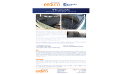 Enduro - Model FRP - Fiberglass Weirs and Scum Baffles - Datasheet
