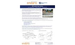 Enduro - Model FRP - Fiberglass Launder Covers System - Brochure