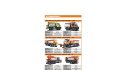 Inert And Chemical Material Spreaders - Brochure