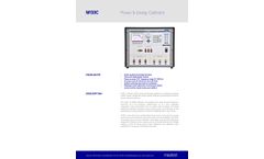 Meatest - Model M133Ci 1F - Power & Energy Calibrator - Brochure