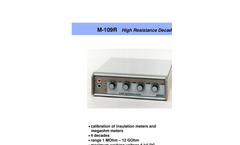 Meatest - Model M133C 1F - Power & Energy Calibrator - Brochure
