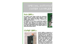 Special Automatic Water Samplers- Brochure