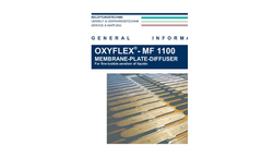 Oxyflex - Model MF1100 - Membrane Plate Diffuser Brochure