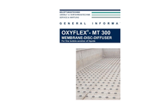 Oxyflex - Model OM120 - Oval Membrane Tube Diffuser Brochure