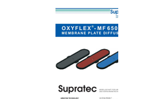 Oxyflex - Model MF650 - Membrane Plate Diffuser Brochure