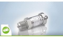 DMP 336 - pressure transmitter for H2 and hydrogen-containing media with ATEX, IECEx and SIL certification
