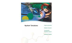 Nychem - 1561 - Nitrile Latex Polymers - Brochure