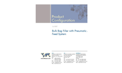 Bulk Bag Filler with Pneumatic Material Feed System Brochure