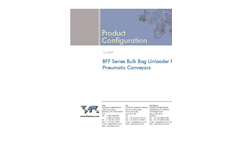 BFF Series Bulk Bag Unloader for Pneumatic Conveyors Brochure
