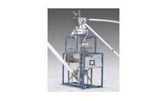 Weigh Batching/Blending System with Flexible Screw Conveyor