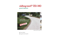 Nidaplast - Model Nidagravel -130-140 - Gravel Stabilizer - Brochure