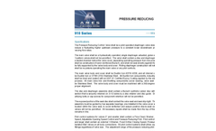 Ductile - Model 910GD - Iron Pressure Reducing Control Valve - Brochure