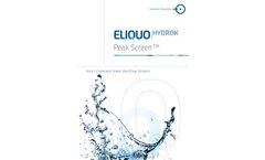 Eliquo Hydrok - Model CSO - Static Peak Screen - Brochure