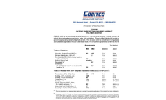 Model CQS-1hL - Cationic Quick Setting Emulsified Asphalt Polymer Modified - Datasheet