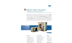 CMOS - Genie Nano GigE Camera Brochure