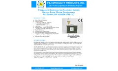 F&J - Model DF-ABM50-170L-AC - Emergency Response Air Sampling System  - Brochure