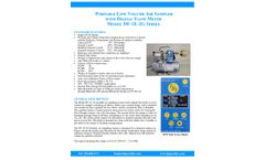 F&J - Model DF-1E-2G - Digital Flow Meter Low Volume Air Sampler (200 -240 VAC)   -  Brochure