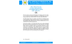 F&J - Model GAS-60810-MHVE Global Mega Series - High Volume Air Sampling System (220 - 240 VAC) - Brochure