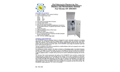 F&J - Model DF-60810DT - Digital High Volume Air Monitoring System (100 - 120 VAC)  - Brochure