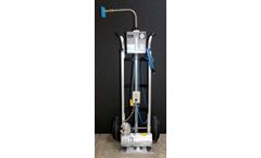 F&J - Model SRS-14MHTE - Cart Mounted Low Volume Air Sampler (200 – 240 VAC)