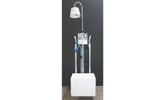 F&J - Model SRS-28BMHT - Cart Mounted Low Volume Air Sampler (100 - 120 VAC)