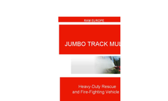Ram-Europe - Model Jumbo Track Multi - Fire Fighting Rescue Vehicle - Brochure