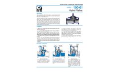 Cla-Val - Model 100-01 - Hytrol Automatic Control Valve - Quick Manual