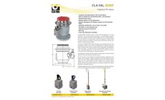 Cla-Val - Model 352GF - Hydrant Pit Valve - Engineering Data Sheet 