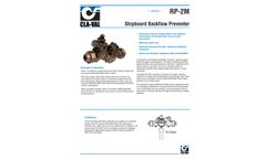 Cla-Val - Model RP2M - Backflow Preventer - Engineering Data Sheet