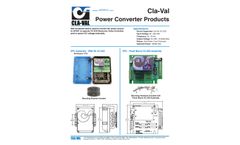 Cla-Val - Power Converter for Valve Controllers - Engineering Data Sheet