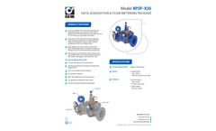Cla-Val - Model XP2F-X35 - Data Acquisition & Flow Meter Package   - Brochure