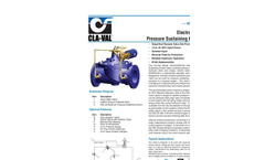 Cla-Val - Model 131-66 & 631-66 - Electronic Control Valve with VC-22D Controller - Engineering Data Sheet - US & Metric Units