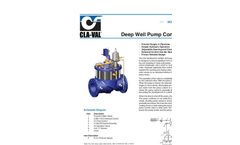 Cla-Val - Model 60-11 & 660-11 - Booster Pump Control Valve- Engineering Data Sheet - US Units