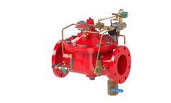 Cla-Val - Model 100G-URRL - Electrically Actuated Pneumatic On/Off Regulating Deluge Valve