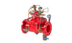 Cla-Val - Model 100G-UTR - Electrically Actuated Hydraulic On/Off Regulating Deluge Valve