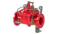 Cla-Val - Model 100G-UDR - Pneumatically Actuated On/Off Regulating Deluge Valve