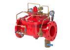Cla-Val - Model 100G-UPR - Electrically Actuated Hydraulic On/Off Regulating Deluge Valve