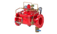 Cla-Val - Model 100G-UPR - Electrically Actuated Hydraulic On/Off Regulating Deluge Valve