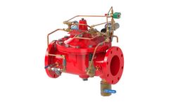 Cla-Val - Model 100G-UPRL - Electrically Actuated Hydraulic On/Off Regulating Deluge Valve