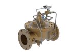 Cla-Val - Model 134-60 - Solenoid Deluge Valve with Manual Bypass