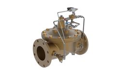 Cla-Val - Model 134-60 - Solenoid Deluge Valve with Manual Bypass