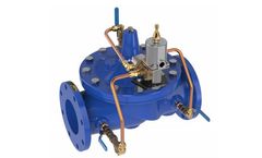 Cla-Val - Model 60-BY & 660-BY - Booster Pump Control Valve with High-Capacity Solenoid