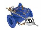 Cla-Val - Model 124-14 & 624-14 - Float Valve with Pressure Sustaining Control