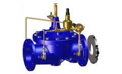 Cla-Val - Model 40-25 & 640-25 - Rate of Flow and Pressure Sustaining Valve